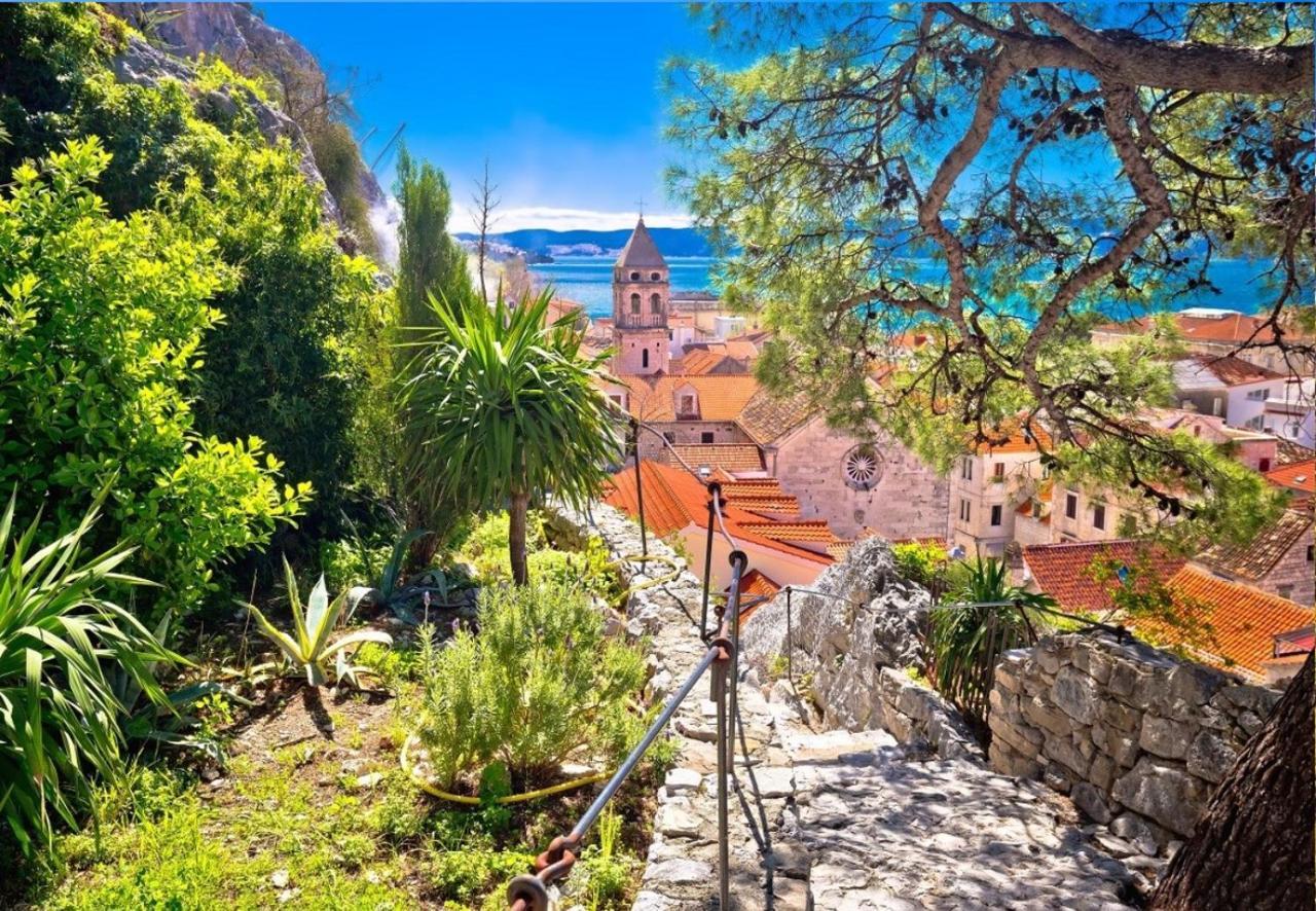 Sandy Beach Apartment Omiš Kültér fotó
