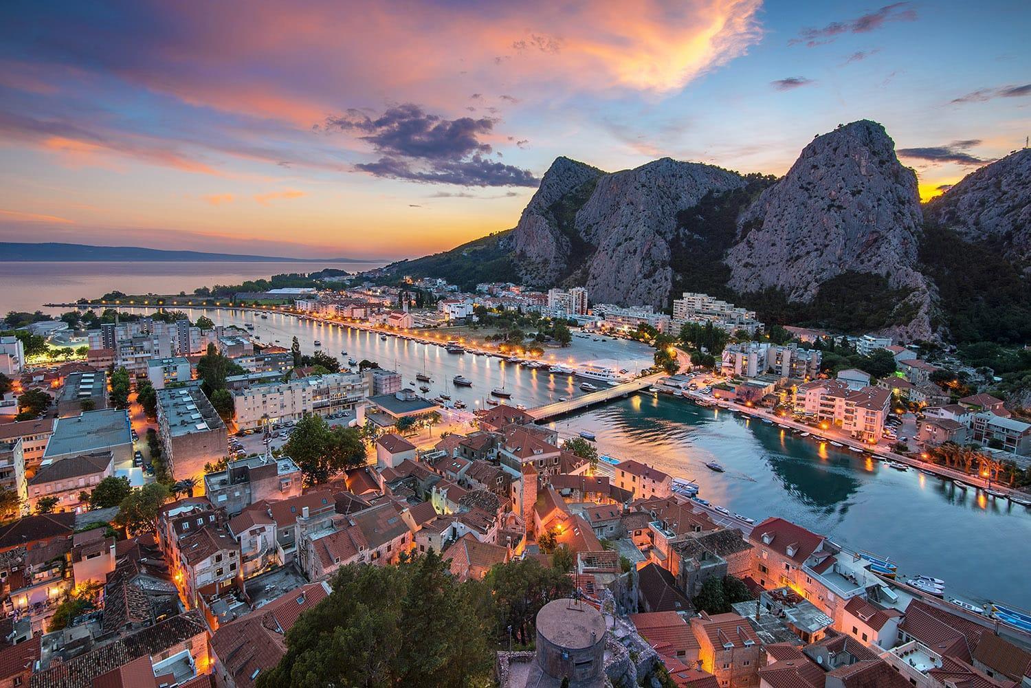 Sandy Beach Apartment Omiš Kültér fotó