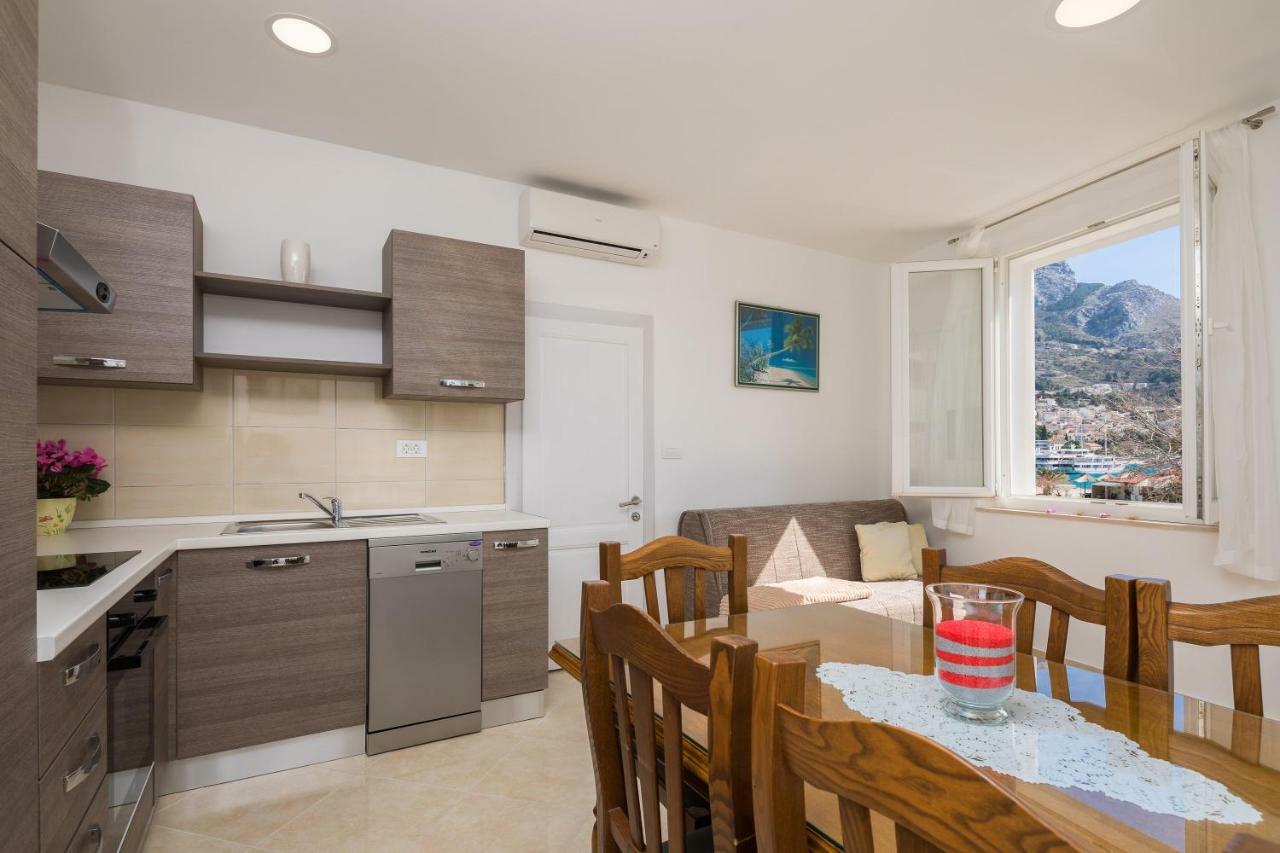 Sandy Beach Apartment Omiš Kültér fotó