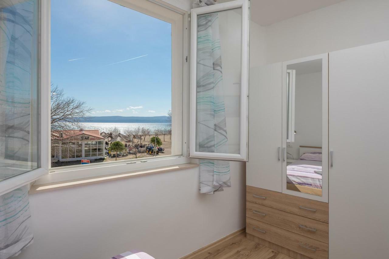 Sandy Beach Apartment Omiš Kültér fotó