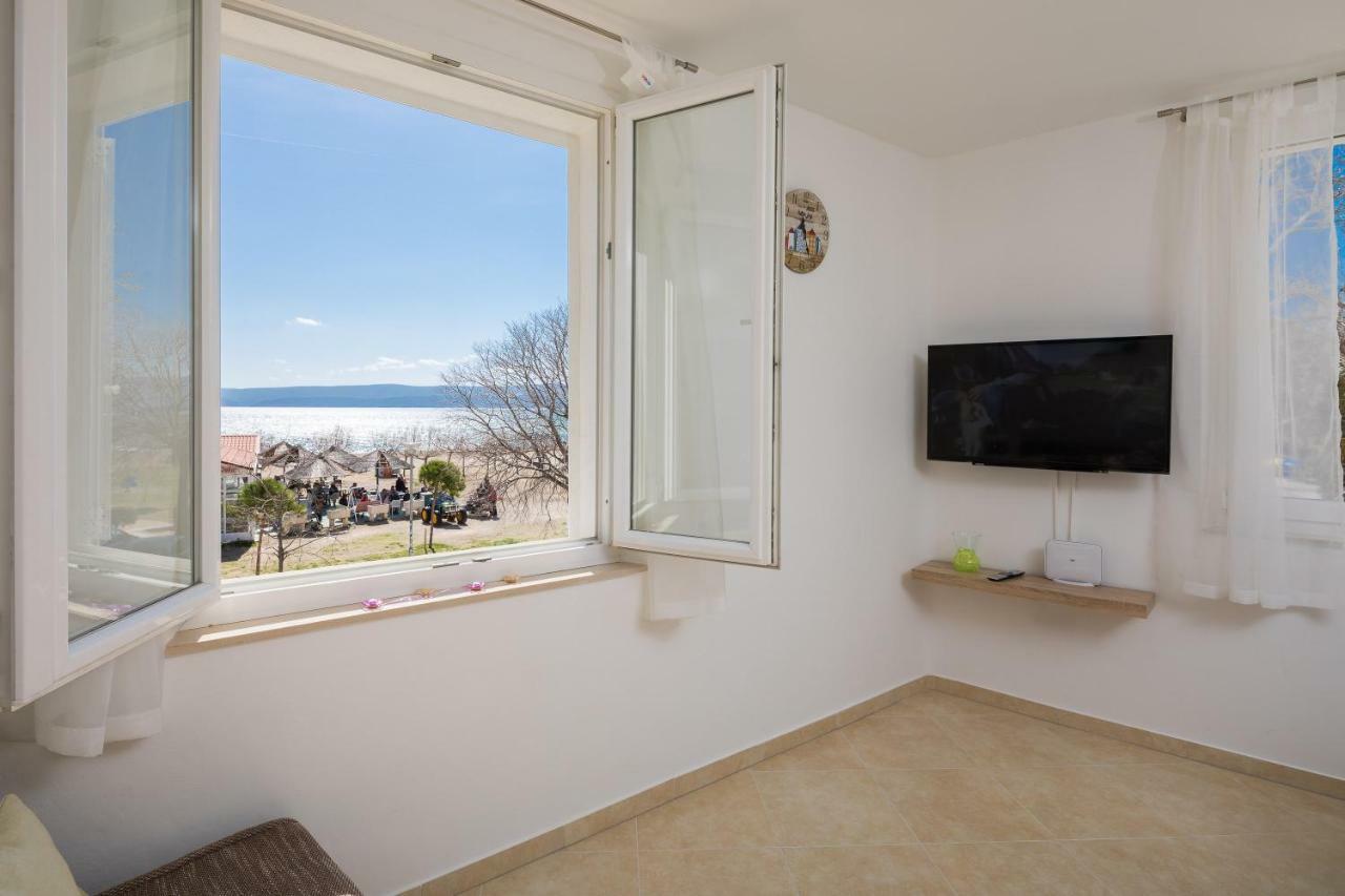 Sandy Beach Apartment Omiš Kültér fotó