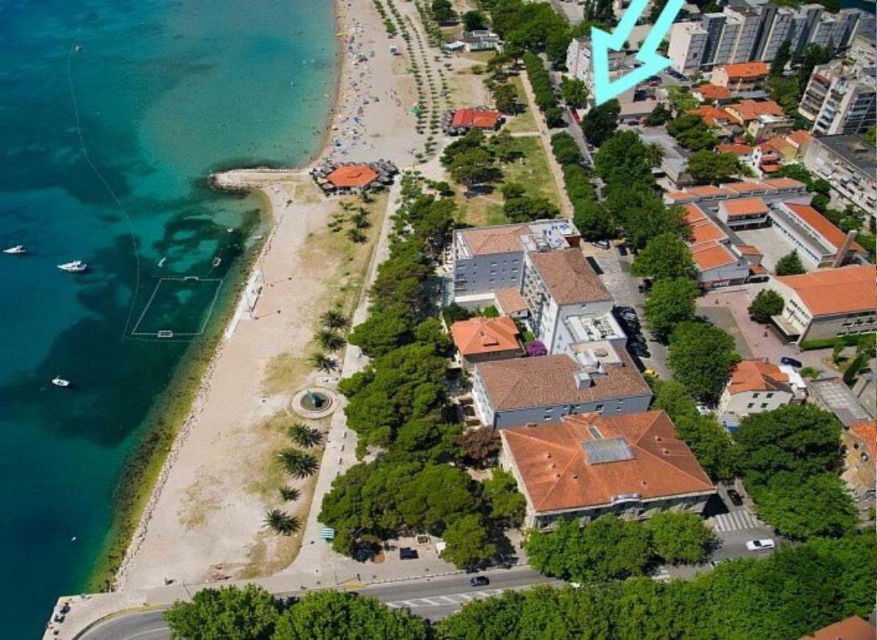 Sandy Beach Apartment Omiš Kültér fotó