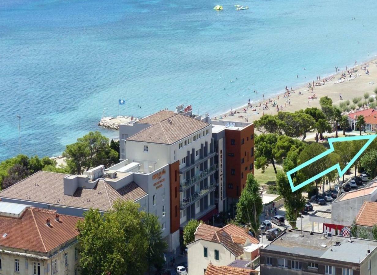 Sandy Beach Apartment Omiš Kültér fotó